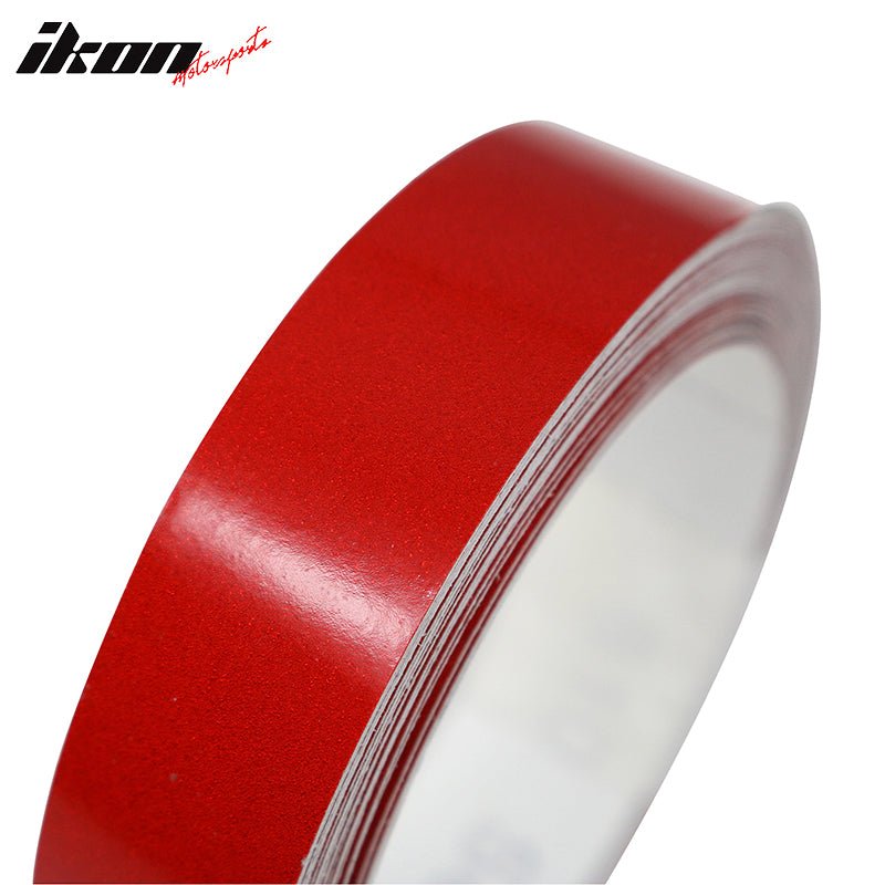 1.5CMx5M Red 3M Reflective Stickers Vinyl Pinstripe Safety Warning Tape