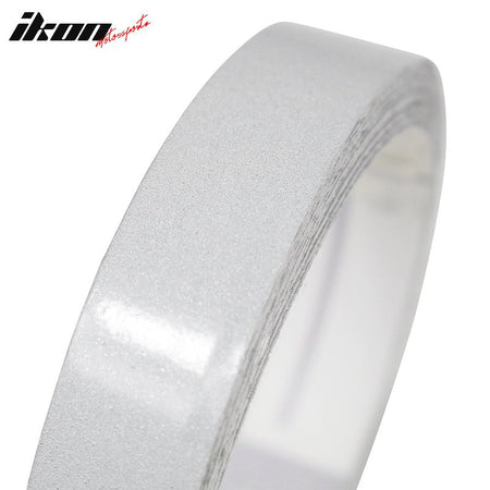 1.5CMx5M White 3M Reflective Stickers Vinyl Pinstripe Safety Warning Tape