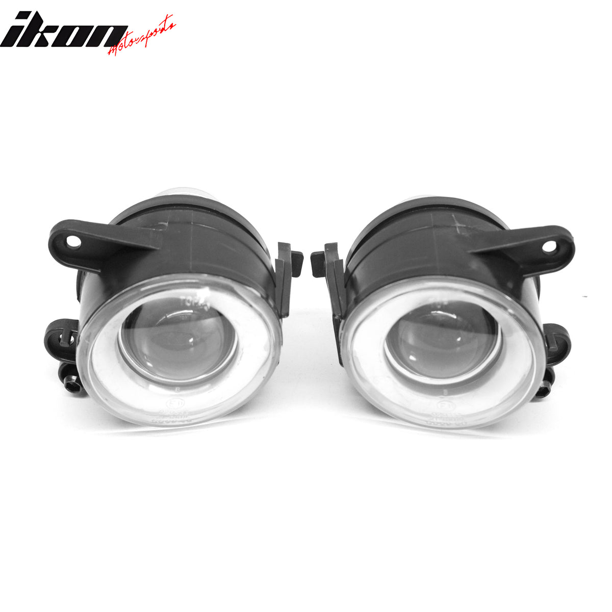 IKON MOTORSPORTS Fog Lights, Compatible with 1999-2005 Volkswagen Golf, Clear Lens Front Bumper Driving Fog Lamp, Pair