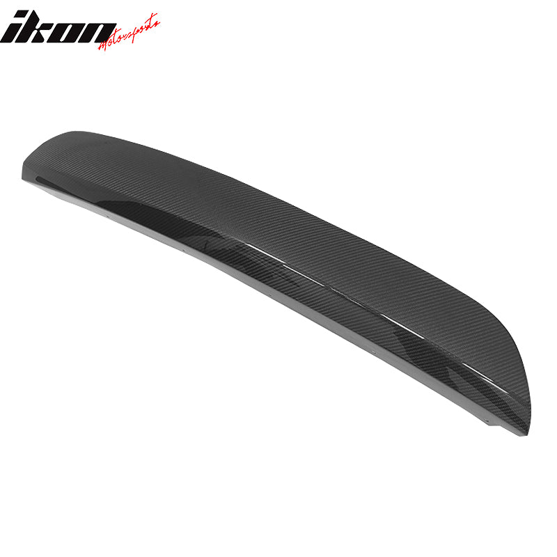 Fit 15-23 Dodge Charger OE Style Front Bumper Face Bar Molding Trim Carbon Fiber