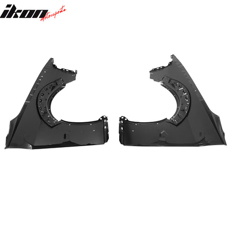 For 18-23 Dodge Challenger Widebody OE Style Front Side Fenders Replacement Iron