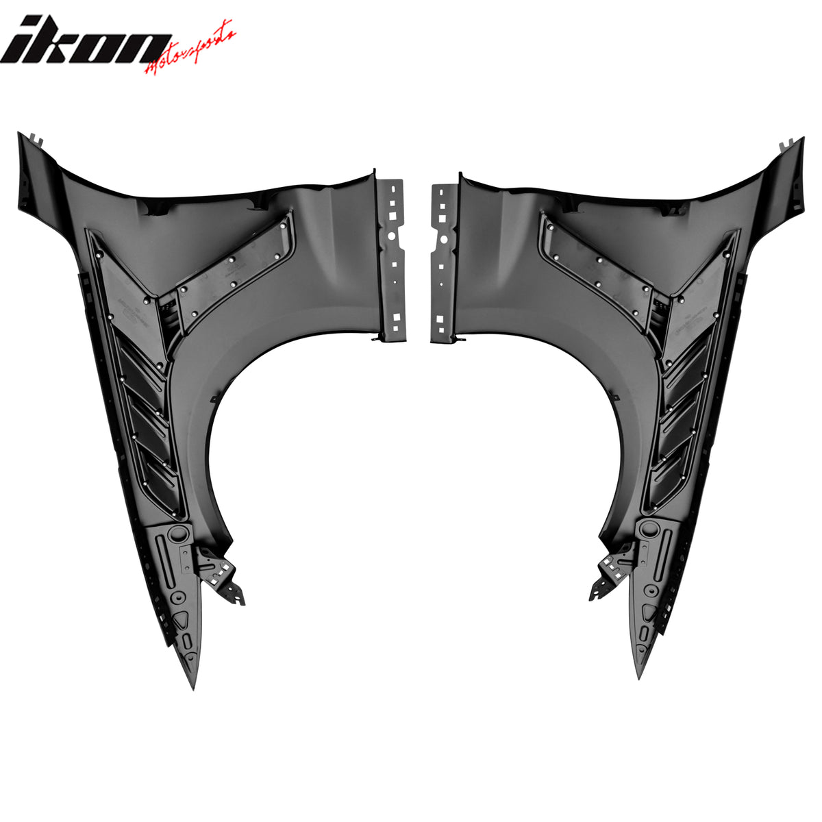 Fits 15-17 Mustang GTD Style Front Fenders Aluminum Driver Passenger Side Panel