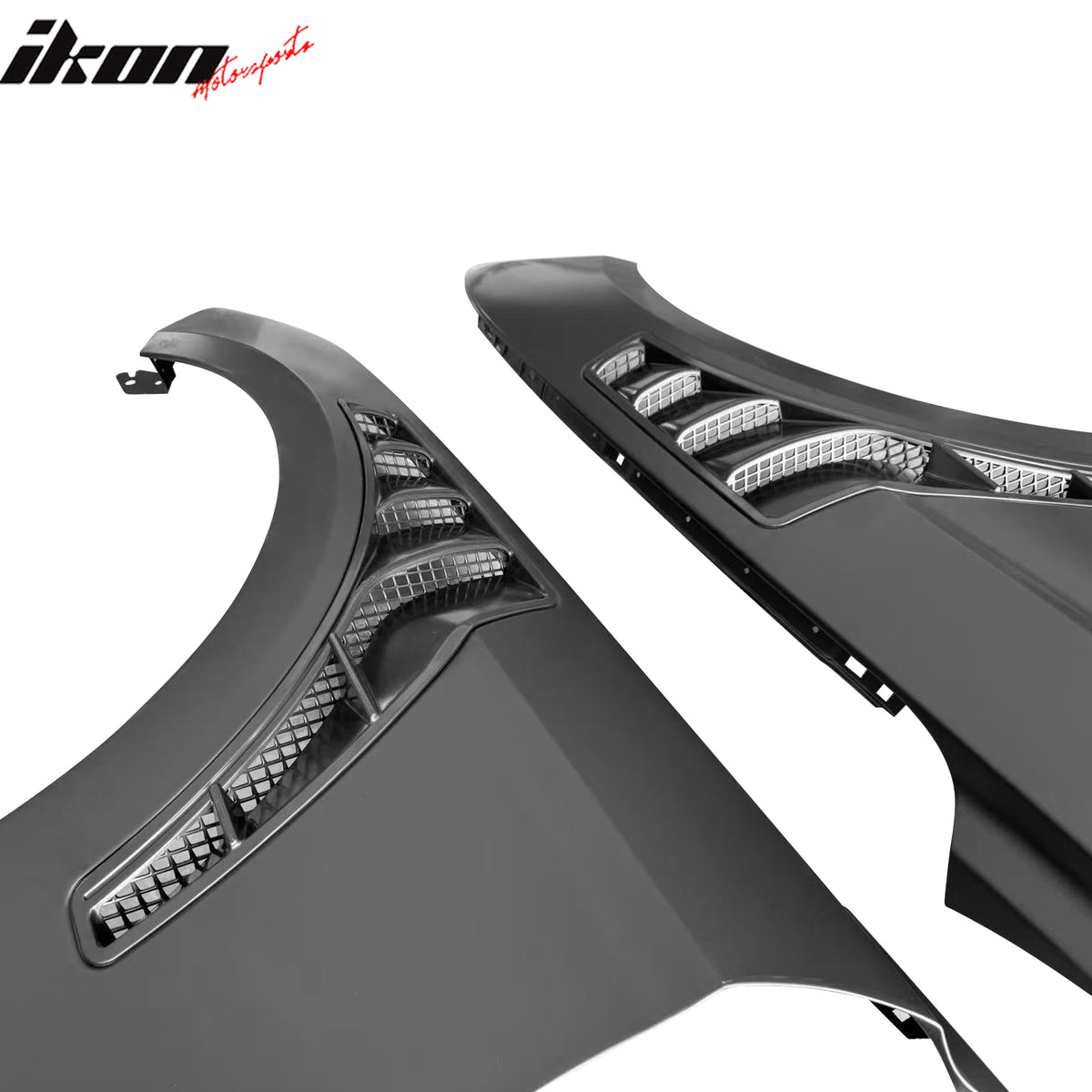 Fits 18-23 Ford Mustang V6/GT/Bullitt GT500KR Style Front Side Fenders- Aluminum