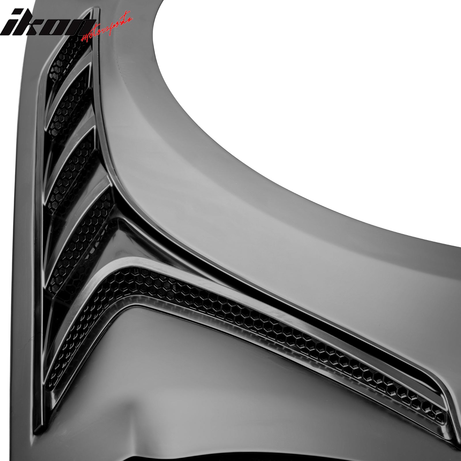 Fits 18-23 Ford Mustang V6/GT/Bullitt GTD Style Front Side Fenders - Aluminum