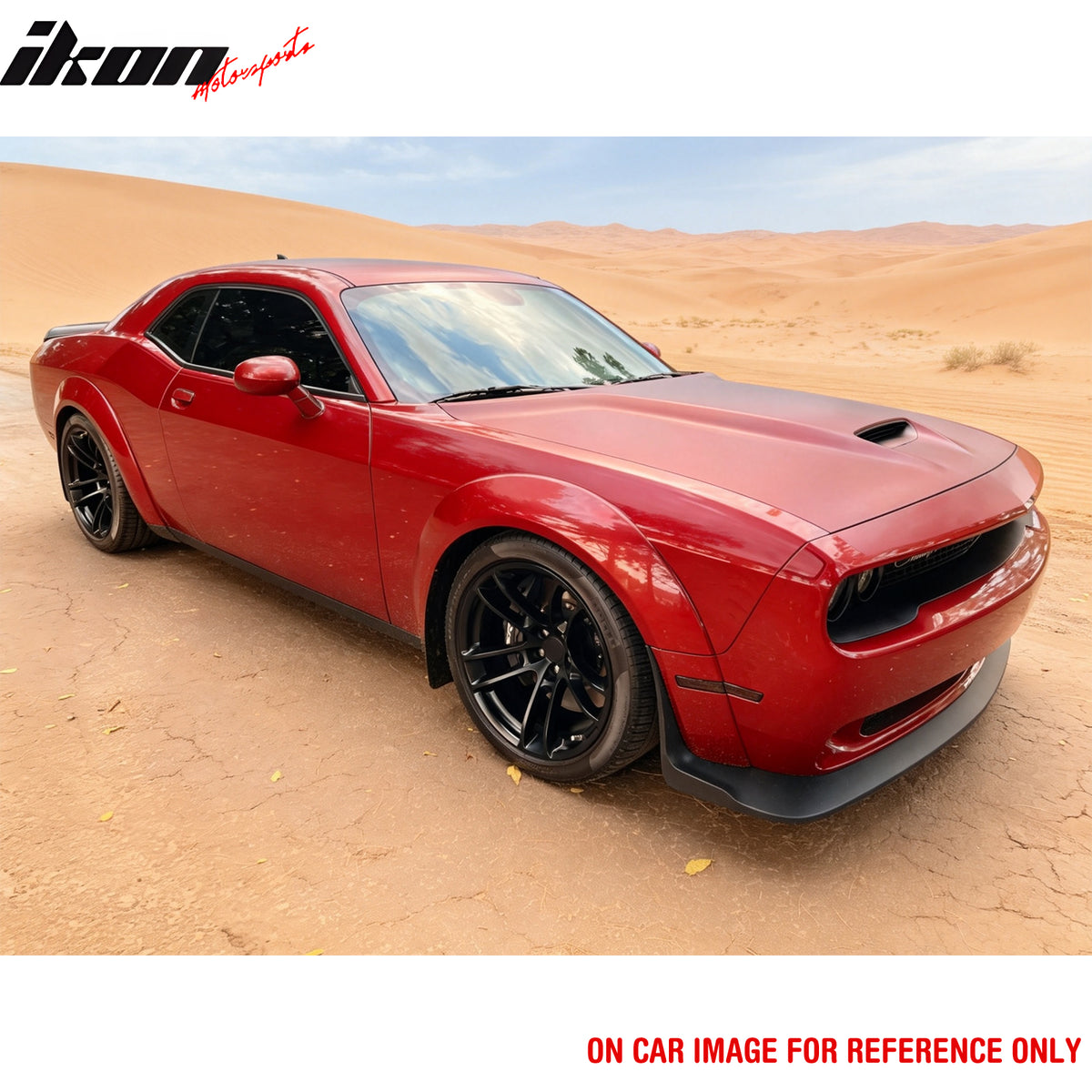 For 18-23 Dodge Challenger Widebody OE Style Front Fender Flares Unpainted 2PCS