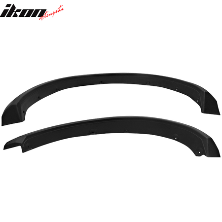 Fits 09-18 Dodge Ram 1500 Pocket Rivet Style Fender Flares Textured Black PP