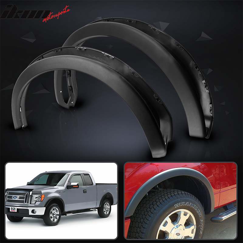 2009-2014 Ford F150 OE Factory Style Unpainted Fender Flares PP