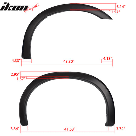 Fits 99-07 Ford F250 F350 Superduty OE Factory Style Fender Flares - PP Textured