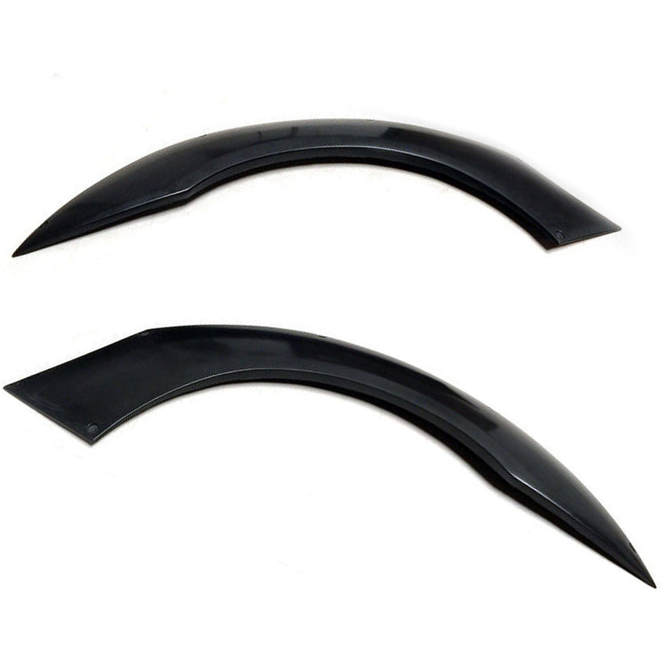 Fender Flares Compatible With 2000-2009 Honda S2000 S2K, A Style Rear Wheel Cover Protector Vent Trim Polyurethane Covers by IKON MOTORSPORTS,  2001 2002 2003 2004 2005 2006 2007 2008