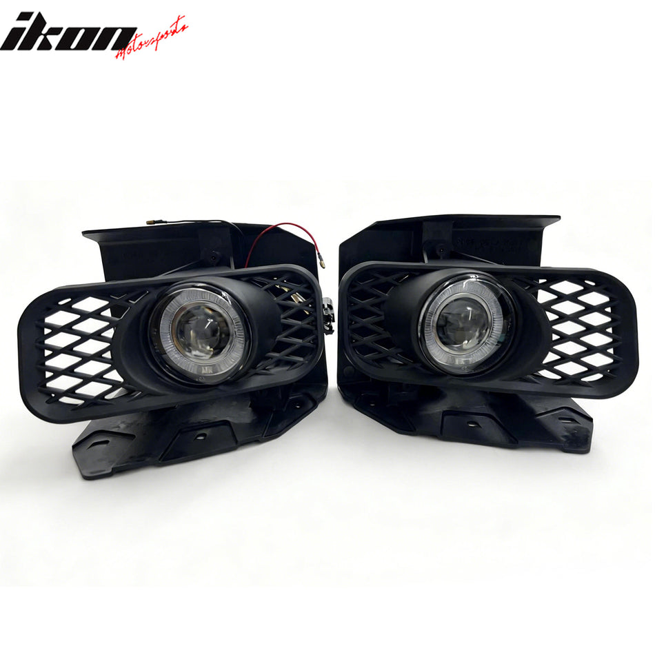 1999-2003 Ford F-150/ Expedition Front Bumper Projector Fog Lights Lamps Pair