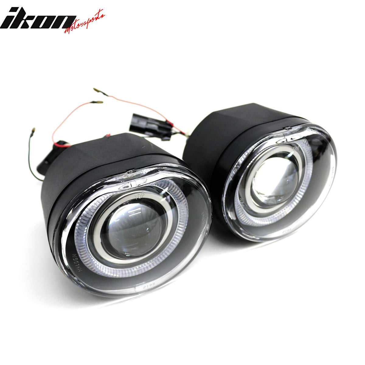 Fits 02-04 Jeep Liberty Front Bumper Fog Lights Clear Lens LH RH Lamps 2PCS Set