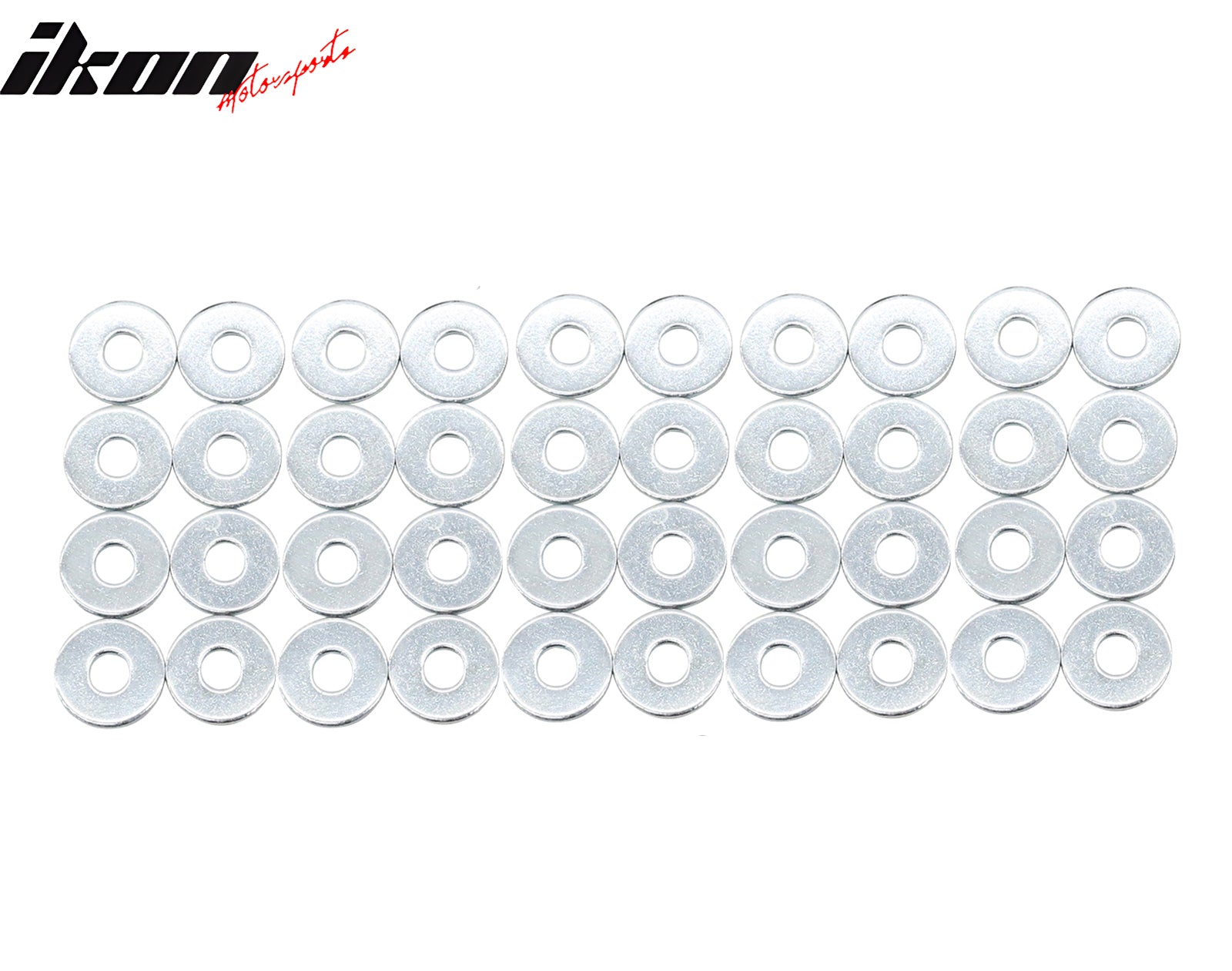 Automotive Hardware Kit for Front Side Splitter - M6 Bolts, Nuts