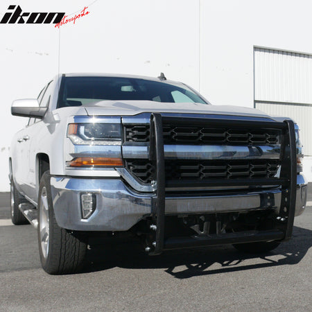 Fits 14-18 Chevrolet Silverado GMC Sierra 1500 Bull Bar Bumper Grille Push Guard