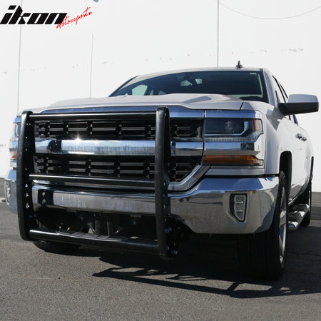 Fits 14-18 Chevrolet Silverado GMC Sierra 1500 Bull Bar Bumper Grille Push Guard