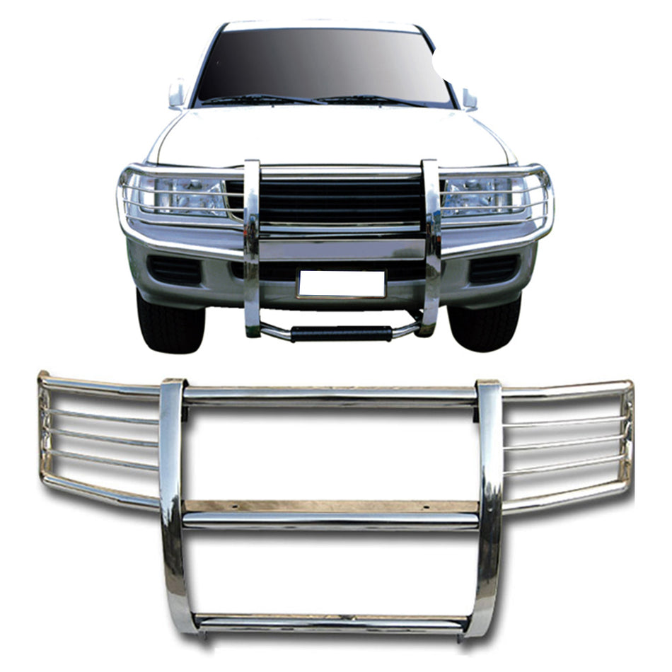Fit 2005 Land Rover LR3 Discovery 3 Chrome Brush Grille Guard