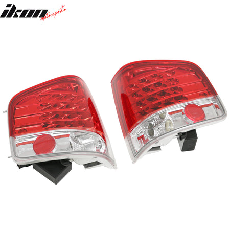 Fits 94-04 GMC Sonoma Chevrolet S10 RH LH Tail Lights Rear Brake Lamp Red Lens