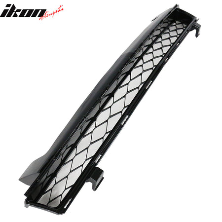 Fits 14-15 Chevy Camaro Z28 Style Front Bumper Upper Mesh Grill Grille Unpainted