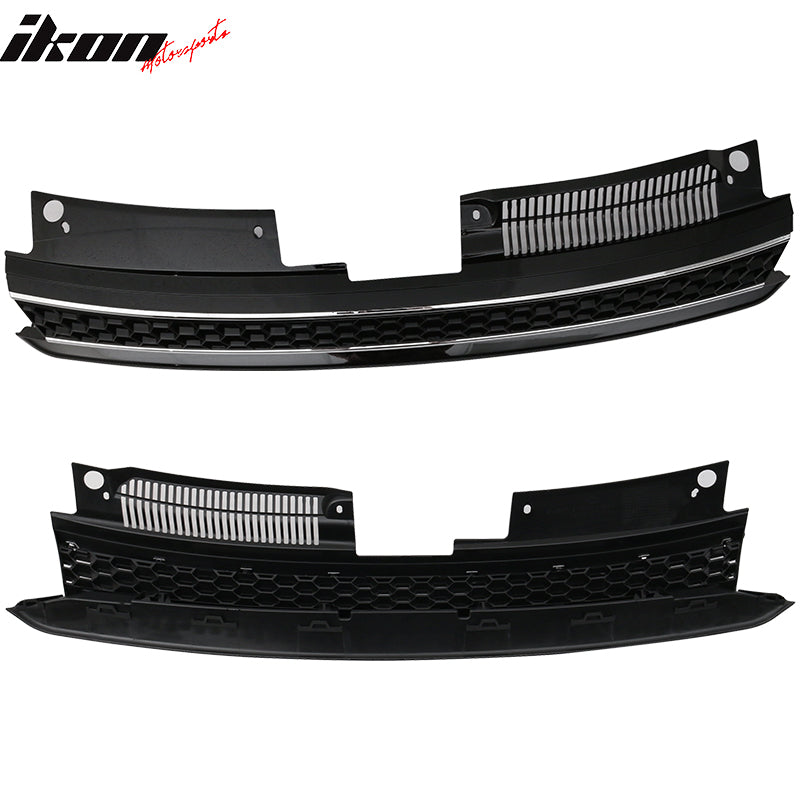 New Grille Black Plastic For Volkswagen Golf 2010-2014 good Hatchback VW1200144 5K0853651AMZLL