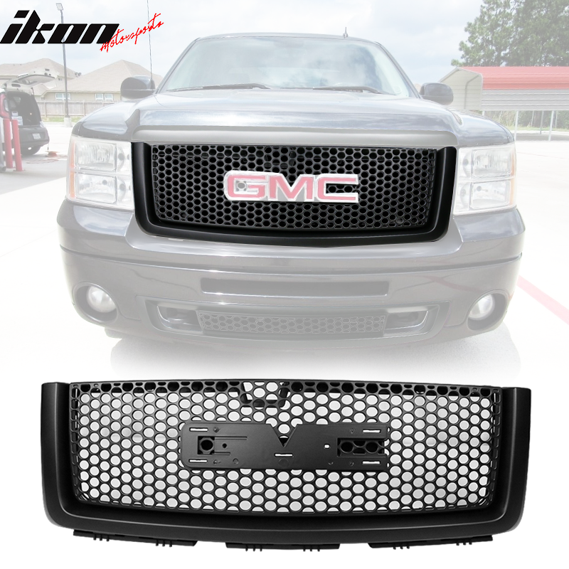 Compatible With 07-13 GMC Sierra 1500 Denali Front Upper Guards