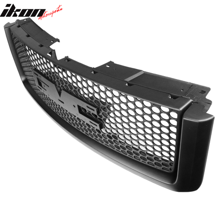 Fits 07-13 GMC Sierra 1500 Denali Front Upper Guards Hood Grill Grille