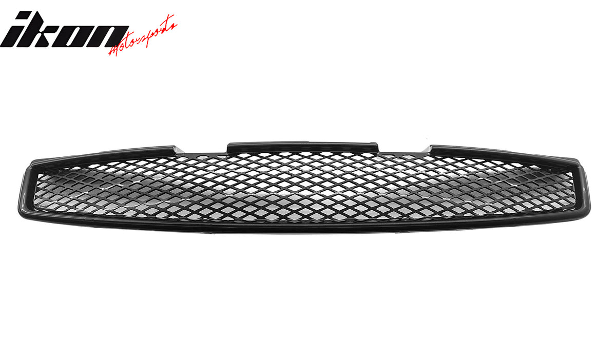 Fits 03-07 Infiniti G35 Coupe 2DR Unpainted Front Bumper Upper Radiator Grille