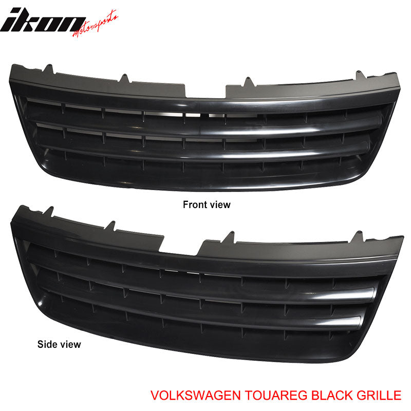 2003-2007 VW Touareg Badgeless Unpainted ABS Front Hood Grille