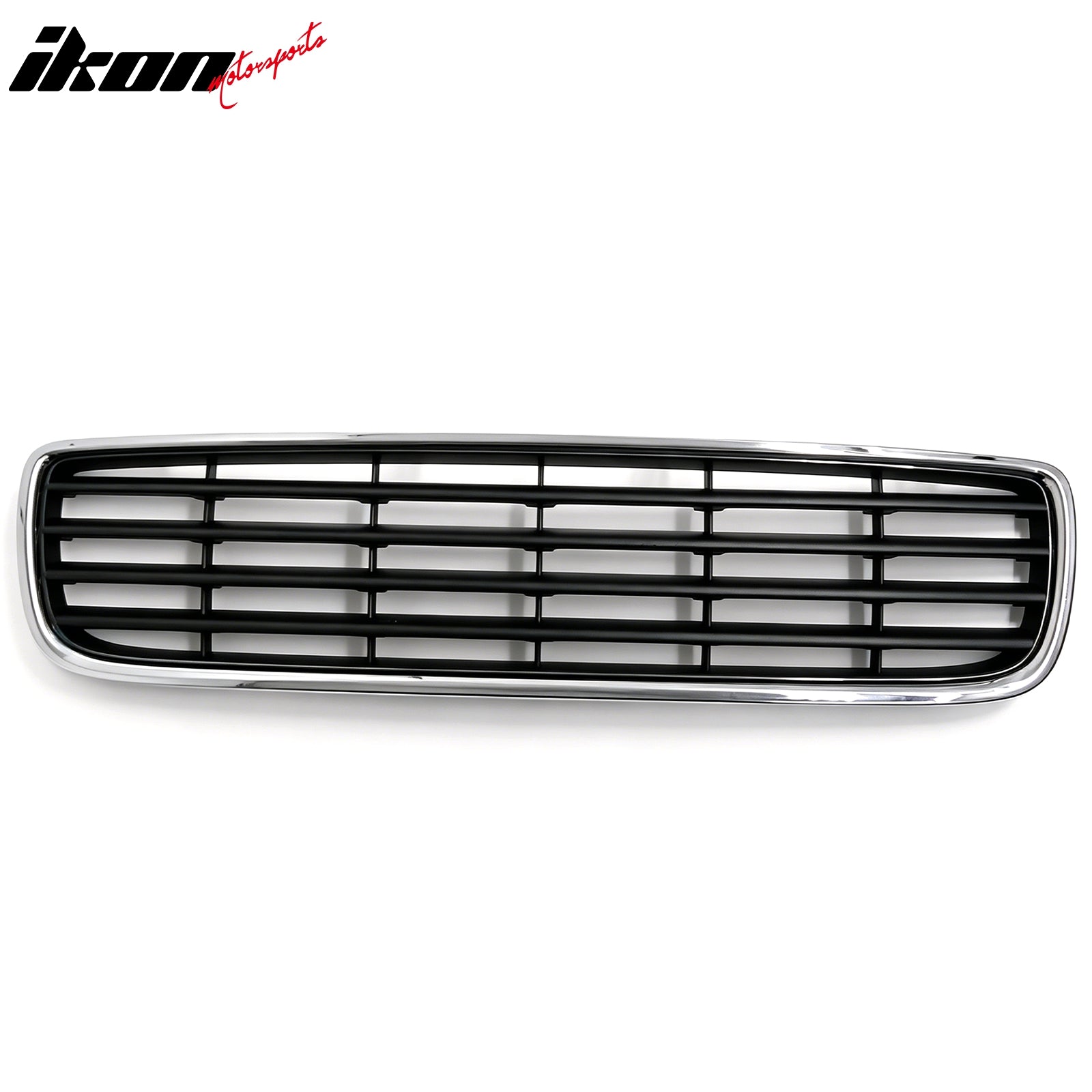 Fit 2005-2007 Volvo V70 Front Upper Grille Black Center Chrome Surround