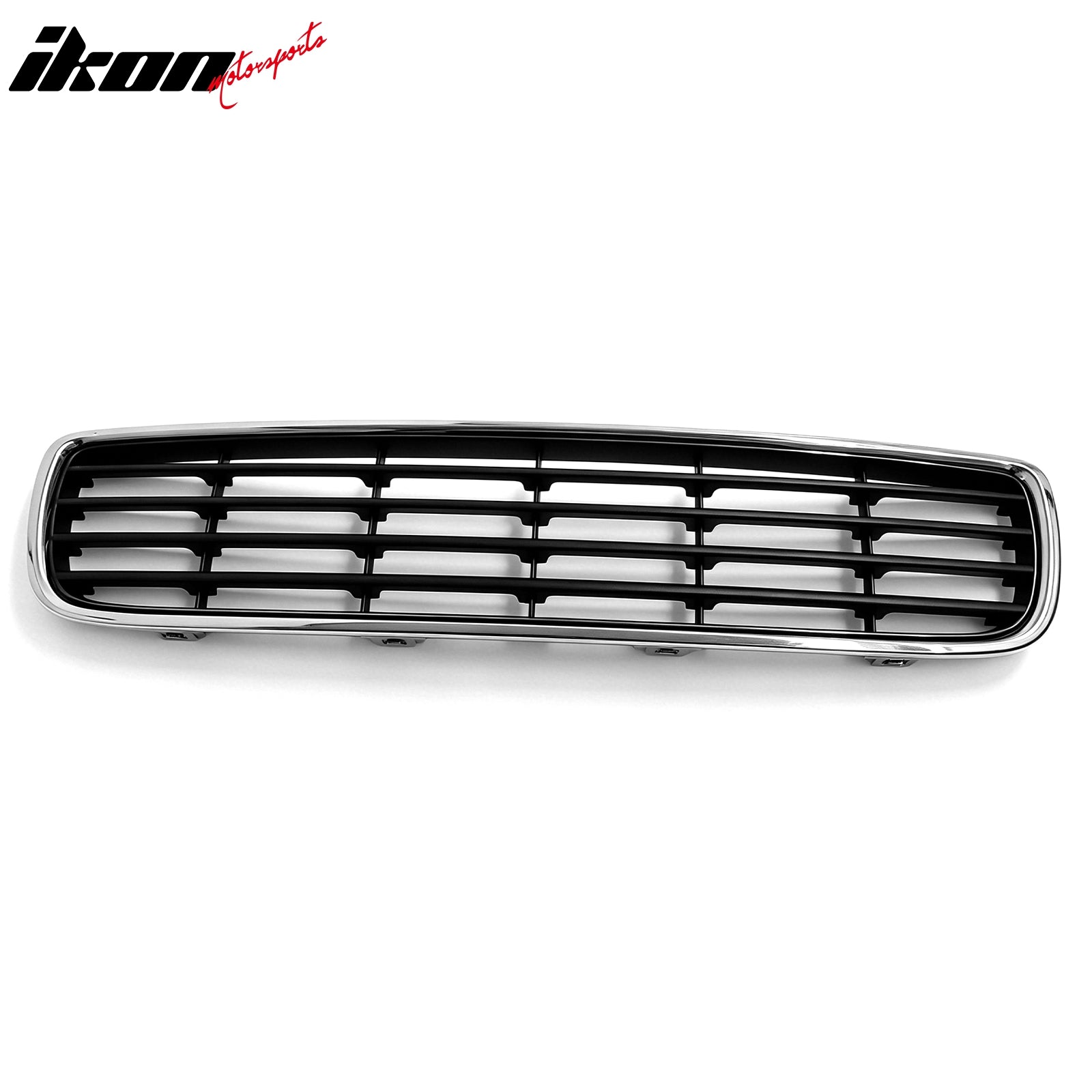 Fits 05-07 Volvo V70 Front Bumper Hood Upper Grille Replacement Assembly Black