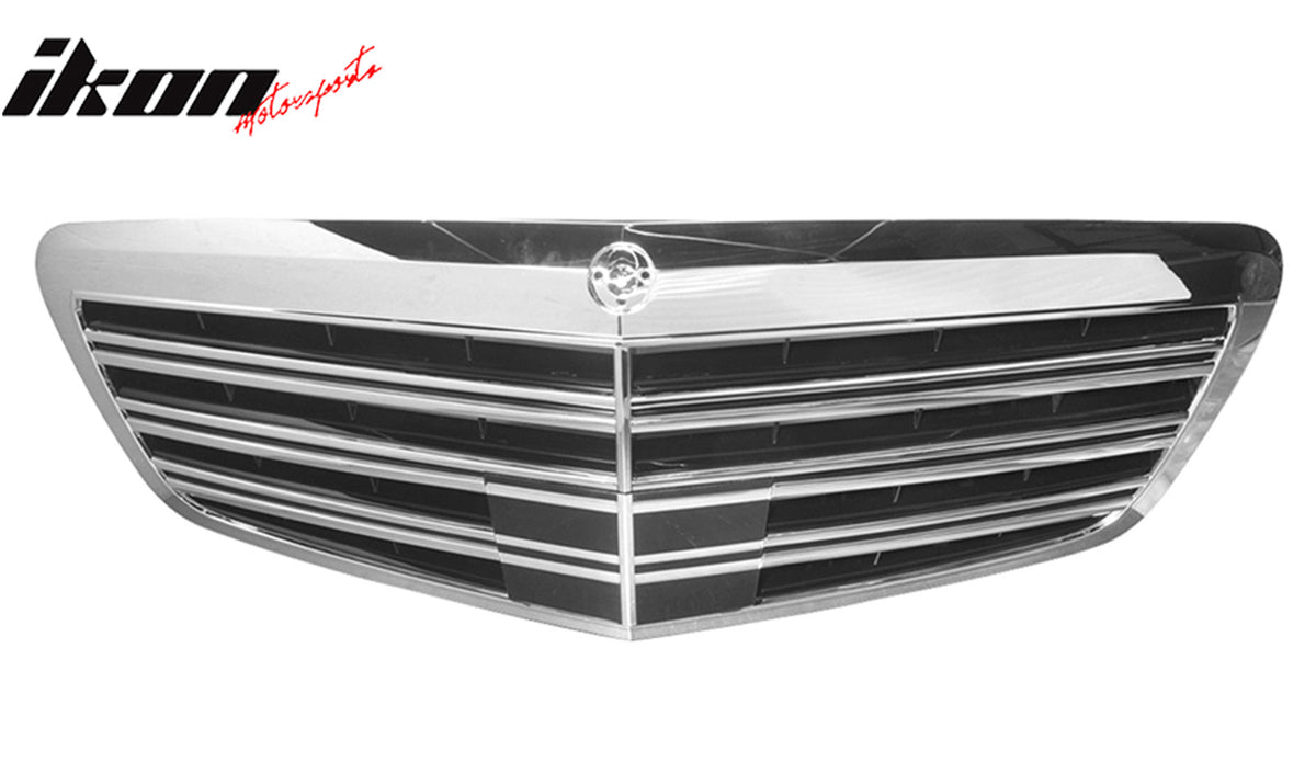 Fits 10-13 Mercedes Benz W221 S Class Front Bumper Hood Grille AMG Conversion