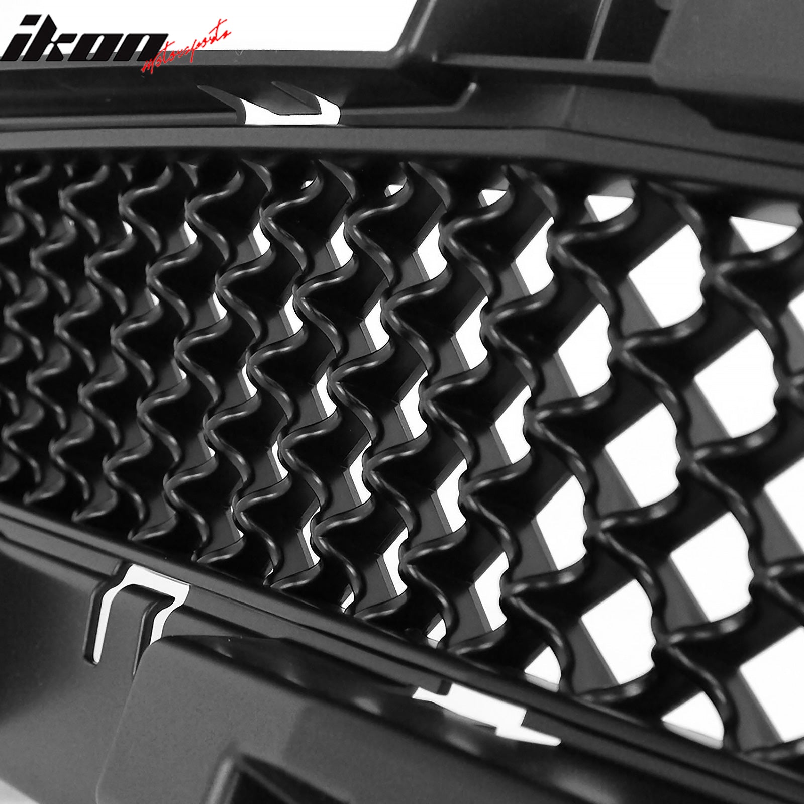 Fits 11-14 Dodge Charger R/T SXT SE Front Bumper Hood Lower Grille ABS Chrome