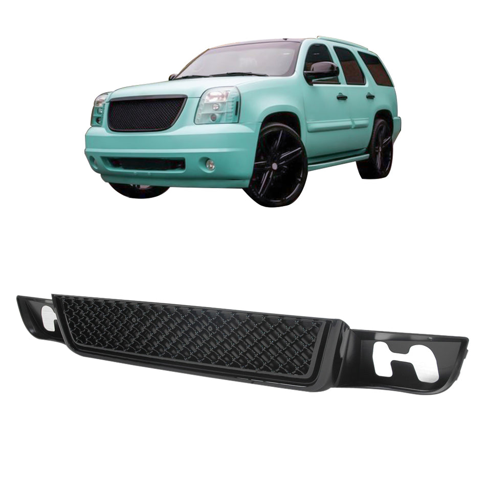 2007-2014 GMC Yukon XL 1500 Denali Black Front Lower Mesh Grille