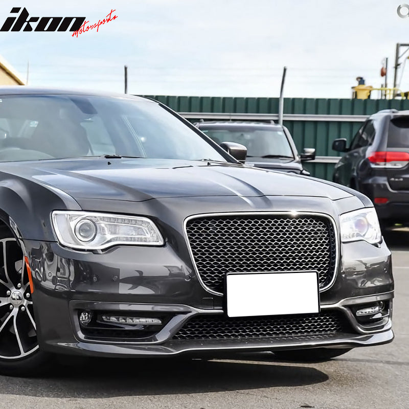 2015-2023 Chrysler 300 TBD Style Front Hood Mesh Grille Grill ABS