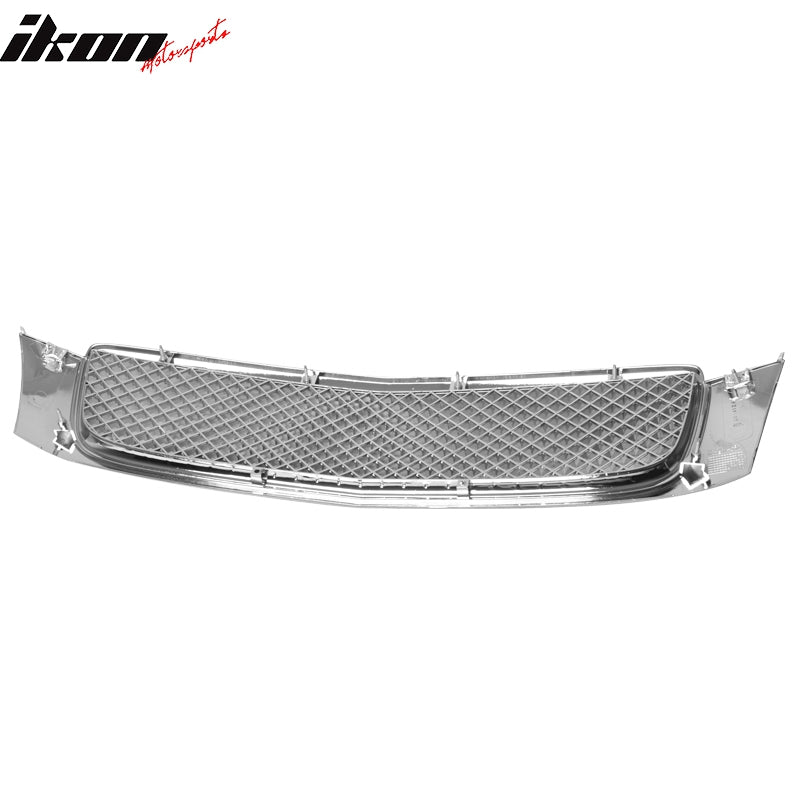 2000-2005 Cadillac Deville Diamond Mesh Style Chrome Front Grill ABS