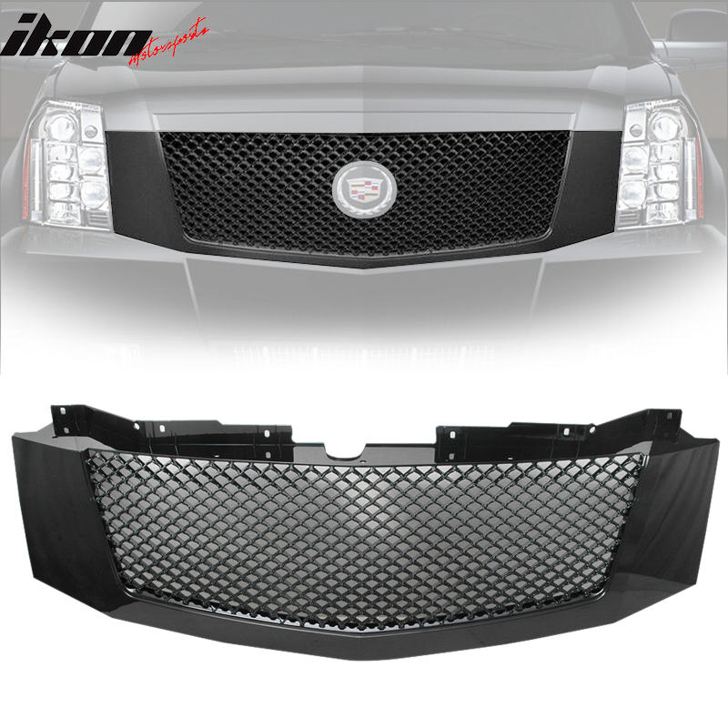 2007-2014 Cadillac Escalade EXT ESV Mesh Honeycomb Hood Grille ABS