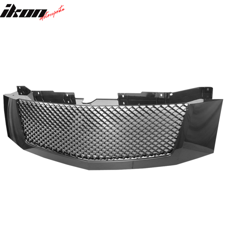 Fits 07-14 Cadillac Escalade EXT ESV ABS Mesh Honeycomb Hood Grille