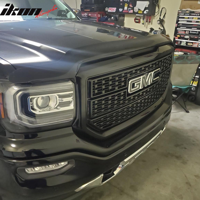 2016-2018 GMC Sierra 1500 Denali Style Front Grille Hood