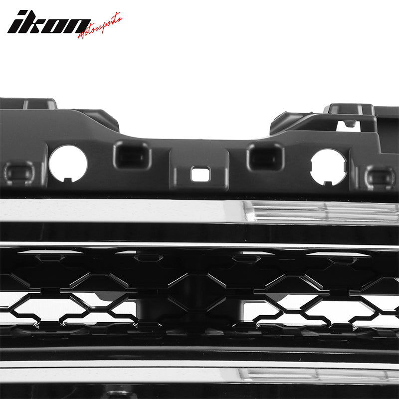 Fits 19-23 Dodge Ram 1500 Rebel Style Front Hood Grille Replacement - Unpainted