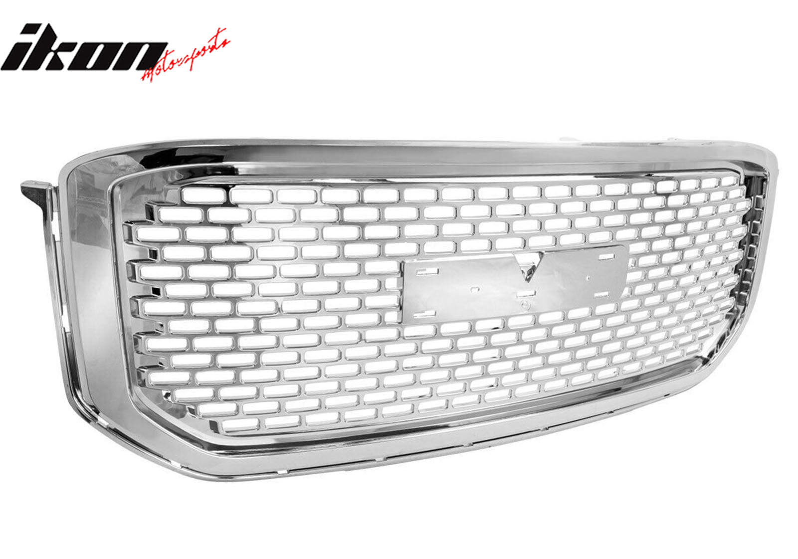 Fits 15-16 GMC Yukon XL Mesh Style Front Grille Grill ABS Unpainted