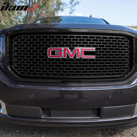 Fits 15-16 GMC Yukon XL Mesh Style Front Grille Grill ABS Unpainted