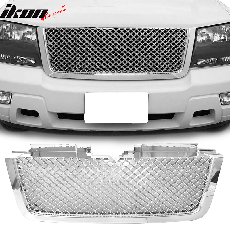 IKON MOTORSPORTS, Front Grille Compatible With 2006-2009 Chevy