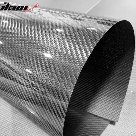 Universal Carbon Fiber (CF) Sheet Plate Panel 3K Plain Weave (9.7 X 24 Inches)