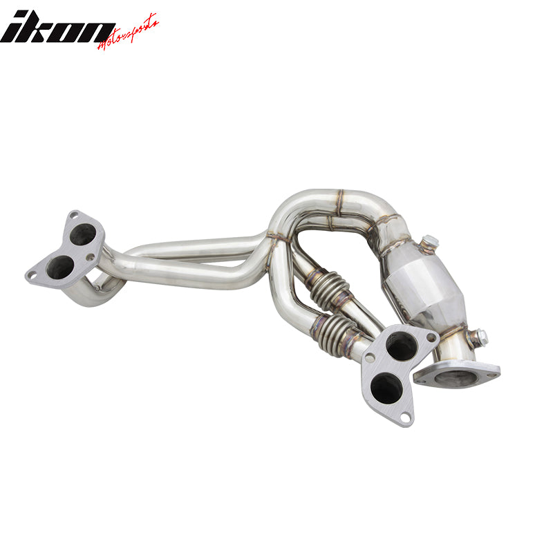 Fits Scion FRS Subaru BRZ 4-2-1 Equal Length Header EL+Spun High Flow Cat