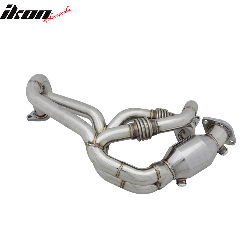 Fits Scion FRS Subaru BRZ 4-2-1 Equal Length Header EL+Spun High Flow Cat