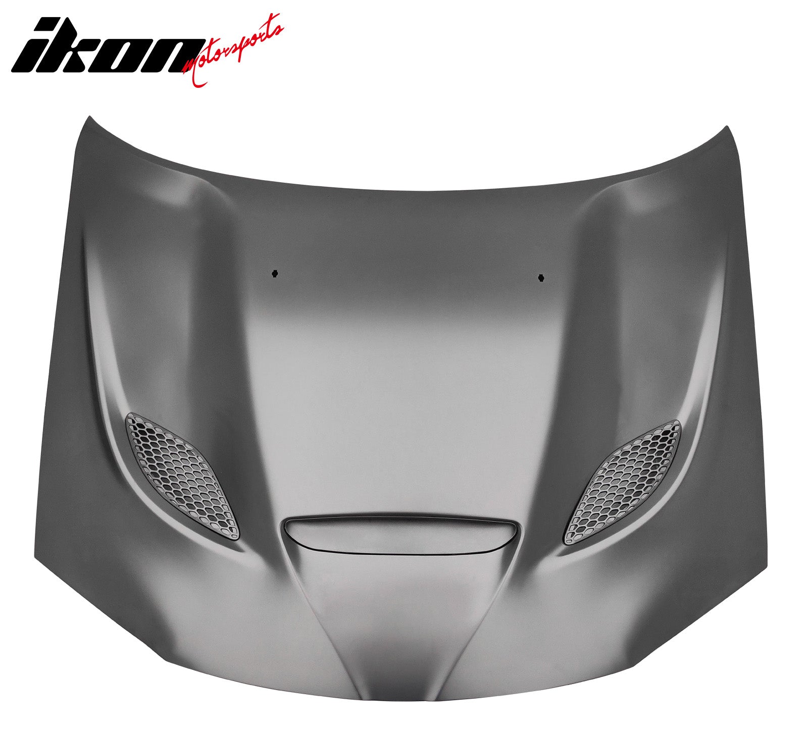 For 11-23 Chrysler 300 SRT Hellcat Style Cowl Vented Extractor Front Bumper Hood