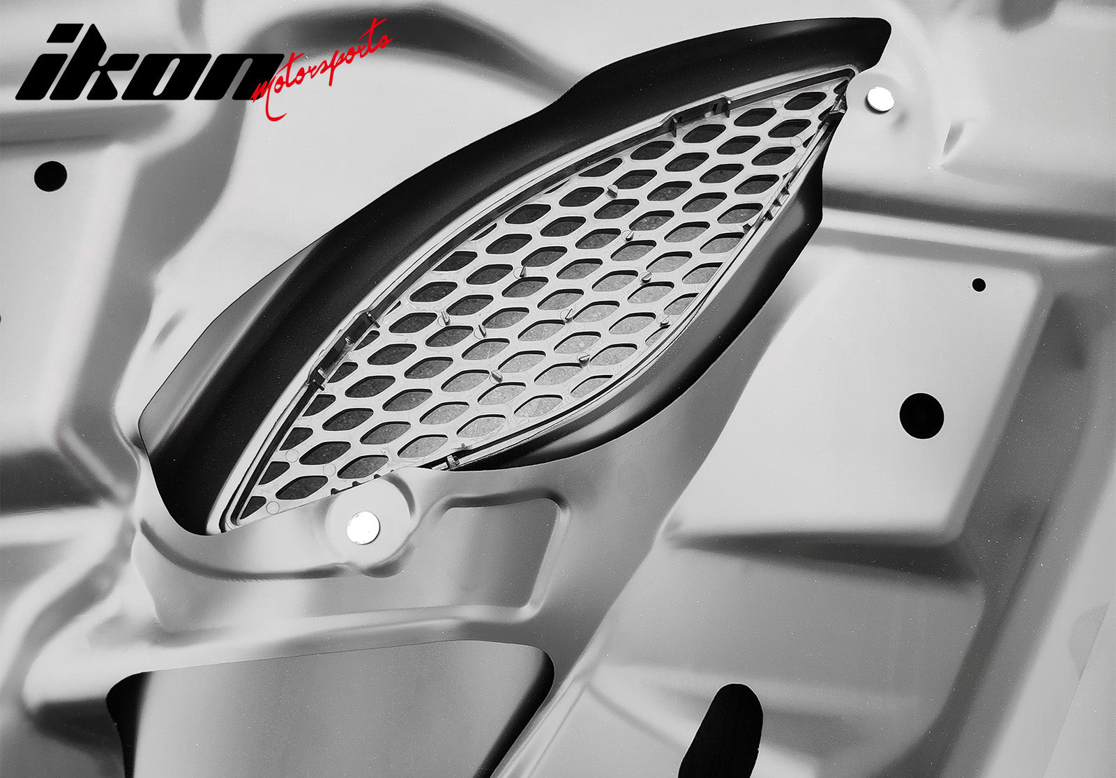 For 11-23 Chrysler 300 SRT Hellcat Style Cowl Vented Extractor Front Bumper Hood