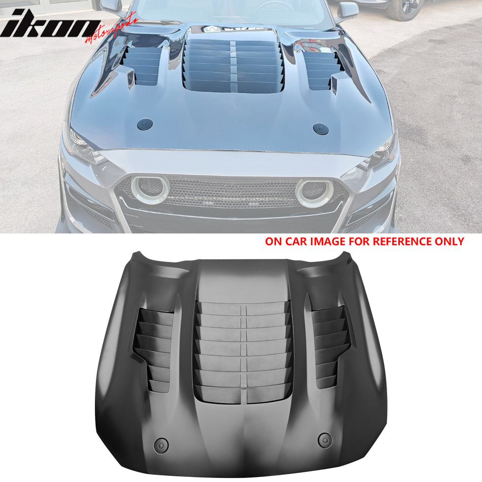 2018-2023 Ford Mustang GT500KR Style Front Hood Engine Bonnet Aluminum