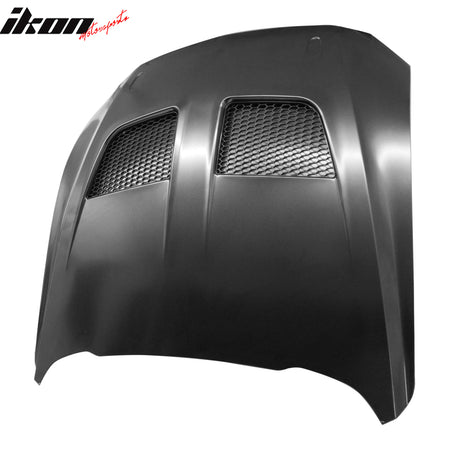 Fits 18-23 Ford Mustang GTD Style Aluminum Front Hood Scoop Engine Cover Bonnet