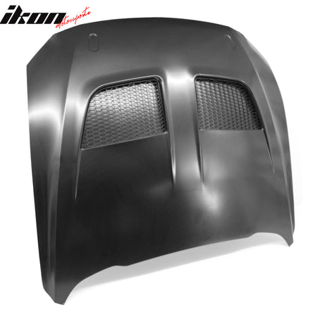 Fits 18-23 Ford Mustang GTD Style Aluminum Front Hood Scoop Engine Cover Bonnet
