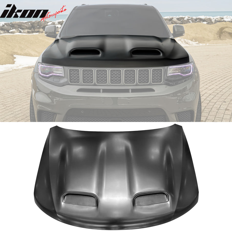 2011-2021 Jeep Grand Cherokee SRT Redeye Style Front Hood Aluminum
