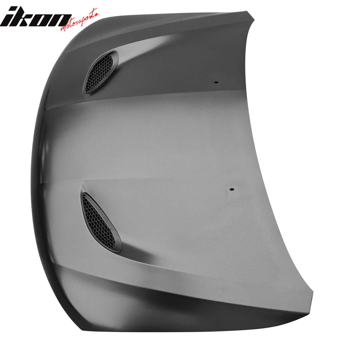 Fits 11-21 Jeep Grand Cherokee Trackhawk Style Front Hood Cover Black Aluminum
